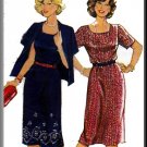 Misses' Professional Outfit Sz 16-44 Burda Sewing Pattern 8418 Secretary Dress Cardigan Jacket