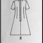 Pretty Retro 70s Secretary Dress Sz 18 Style Sewing Pattern 1163 Chic Panels French Darts Neck Tie