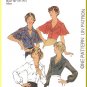 Flirty Frilly Women's Blouses Sz 20 Style Sewing Pattern 1321 Buttons Notched Collar Cuffed Sleeves