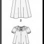 Sweet Angelic Babies' Layette Sz 6M Style Sewing Pattern 1989 Smocked Christening Gown Robe Dress