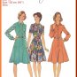 Retro 70s Women's Shirt Dress Sz 18 Style Sewing Pattern 4932 Secretary Office Mary Tyler Moore