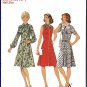 Feminine Chic Ascot Tie Dress Sz 18.5 Style Sewing Pattern 4977 Retro 70s Scarf Neck Secretary Dress