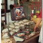 Festive Holiday Christmas Accessories Simplicity Sewing Pattern 8214 Table Cloth Tote Bag Apron
