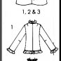 Elegant Hostess Gown Ruffled Jacket Sz 14 Simplicity Sewing Pattern 8260 Frilly Topper Evening Dress