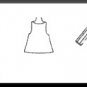 Babies' Casual Outfit Sz 12M Style Sewing Pattern 3665 Quilted Jacket Vest Romper Dungarees Pinafore