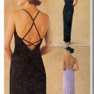 Sleek Crisscross Back Dress Sz 8-12 McCall's Sewing Pattern 2023 Fitted Elegant Chic Evening Gown