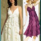 Flamenco Ruffles Frilly Dress Sz 12-18 McCall's Sewing Pattern 5099 Short Cocktail Empire Bodice
