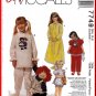 Girl's Old-Fashioned Pajamas Nightgown Sz XS McCall's Sewing Pattern 7749 Raggedy Ann Nightie