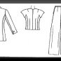 Chic Professional Pants Suit Sz 8 McCall's Sewing Pattern 8256 Misses' Double Breasted Blazer Top