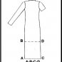 Classic Semi-Fitted Shirtdress Sz 4-8 McCall's Sewing Pattern 8724 Chic Trendy Casual Button Front