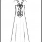 Bias Cut Bow Back Gown Sz 10-14 McCall's Sewing Pattern 9387 Elegant Stylish Simple Evening Dress