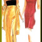 Strapless Empire Bodice Sleek Gown Sz 10-14 McCall's Sewing Pattern 9403 Sexy Fitted Sheath Dress