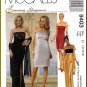 Strapless Empire Bodice Sleek Gown Sz 10-14 McCall's Sewing Pattern 9403 Sexy Fitted Sheath Dress