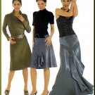 Trendy A-Line Yoke Skirts Sz 10-22 Burda Sewing Pattern 8277 Flirty Flounce Fancy Pretty Ruffle