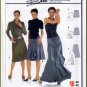 Trendy A-Line Yoke Skirts Sz 10-22 Burda Sewing Pattern 8277 Flirty Flounce Fancy Pretty Ruffle