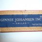Vintage 80s Pink Leather Belt Cummerbund Ginnie Johansen Asymmetrical Snakeskin Jem Belt Retro Glam