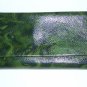 Marbelized Green English Goatskin Pocketbook Checkbook Wallet by Tilley Made in Canada Vintage Retro