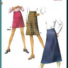 Basic Flared Skirts 3 Lengths Sz 12 Style Sewing Pattern 2969 Mini Darted Ladylike Retro Chic