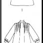 Formal Girls' Wool Coat Hat Sz 2-4 Style Sewing Pattern 3967 Beret Hood Tucks Collar Dressy Coat