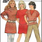 Girls' Casual Knit Sport Separates Sz 7-10 Butterick Sewing Pattern 6039 New Wave Sweatshirt Dress
