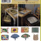 Rocking Chair Cushions (Reversible) - Fashion, Sewing Patterns