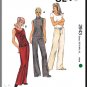 Easy Top Drawstring Trousers Sz XS-XL Kwik Sew Sewing Pattern 2943 Basic Straight Leg Pants Tank Top
