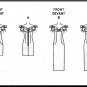 Vogue Sewing Pattern 2588 Sz 6-10 Victor Costa Misses' Fitted Evening Gown Cocktail Dress Fancy Bows