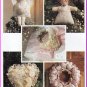 McCall's Sewing Pattern 6819 O/S Christmas Ornaments Angels Hearts Wreaths Garland Doll Tree Topper