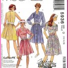 McCall's Sewing Pattern 5936 Sz 12-16 Misses' Retro 90s Flared Shirtdress Button Front Shirtwaister