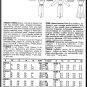 Butterick Sewing Pattern 3810 Sz 10 Misses' Vintage 80s Dress Pleats Extended Shoulders Button Front