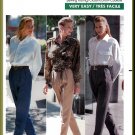 Butterick Sewing Pattern 4250 Sz 12-16 Misses' Classic Trousers Tapered Pleats Fly Front Dress Pants