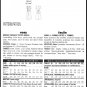 Butterick Sewing Pattern 4913 Sz 12-16 Misses' Loose A-Line Dress Buttons Pleats V-Neck Back Ties
