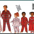 Butterick Sewing Pattern 4222 Sz 7-10 Children's Sleepwear Ruffled Nightgown Pajama Top and Pants