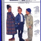 Burda Sewing Pattern 2907 Sz 6-11 Girls' Boys' Baggy Button Front Shirt Loose Fit Dress Collar Cuffs