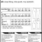 Burda Sewing Pattern 3020 Sz 6-11 Girls' Tapered Fitted Ankle Length Pants Cropped Capri Shorts