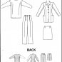 McCall's Sewing Pattern 5086 Sz 10 Misses' NY Collection 90s Loose Top Wide Leg Pants Blazer Skirt