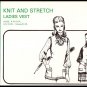 Vintage Knit and Stretch Sewing Pattern 204 Sz 8-14 Misses' Knit Pullover Vest Cardigan Waistcoat