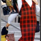 Sewing Step-By-Step Pattern 012-052-170 Jumper Sz 4-22 Misses' Basic V-Neck Scoop Neck Jumper Dress