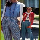 Sewing Step-By-Step Pattern 012-052-149 Elastic-Waist Pants Sz 4-22 Misses' Pull-on Elastic Trousers