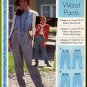 Sewing Step-By-Step Pattern 012-052-149 Elastic-Waist Pants Sz 4-22 Misses' Pull-on Elastic Trousers