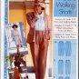 Sewing Step-By-Step Pattern 012-052-107 Pants Walking Shorts Sz 4-22 Misses' Tailored Trousers
