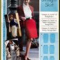 Sewing Step-By-Step Pattern 012-052-101 Straight Skirt Sz 4-22 Misses' Slim Fitted Knee Length Skirt
