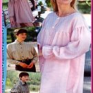 Sewing Step-By-Step Pattern 012-052-085 Romeo Blouse Sz 4-22 Misses' Chic Ruffle Gathered Shirt Yoke