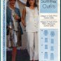 Sewing Step-By-Step Pattern 012-052-134 Summer Outfits Sz 4-22 Misses' Tank Top Skirt Loose Pants