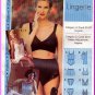 Sewing Step-By-Step Pattern 012-052-116 Lingerie Sz 4-22 Misses' Undergarments Panties Bra Teddy