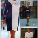Sewing Step-By-Step Pattern 012-052-119 Princess Dress Sz 4-22 Misses' Sheath Dress Drop Waist Gown