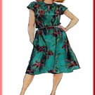 Vintage Simplicity Sewing Pattern 5195 Size 10 Misses' Easy 80s Pullover Dress Shoulder Gathers Tie