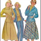 Vintage McCall's Sewing Pattern 6265 Size 12 Misses' Basic Stretch Knit Coordinates Jacket Top Skirt