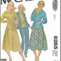 Vintage McCall's Sewing Pattern 6265 Size 12 Misses' Basic Stretch Knit Coordinates Jacket Top Skirt