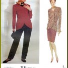 Vogue Sewing Pattern 2764 Size 20-24 Misses' Anne Klein Suit Tapered Slim Skirt Pants Shaped Jacket